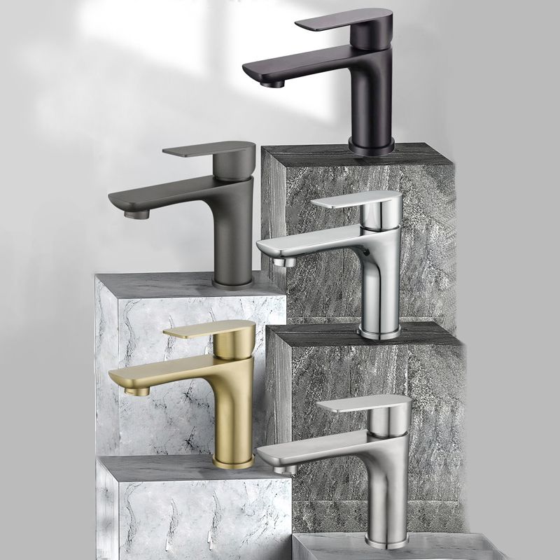 BowLift | Modern Vessel Faucet Copper Single Handle Low Arc Vessel Faucet for Home