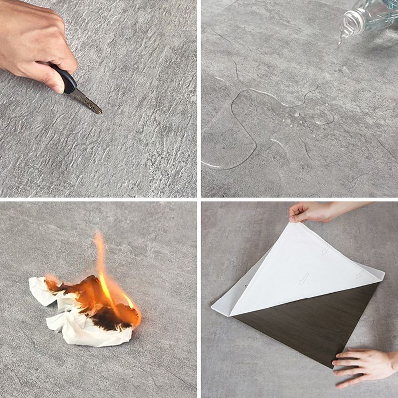 BowLift | Square PVC flooring Peel & Stick stone design vinyl flooring for the living room