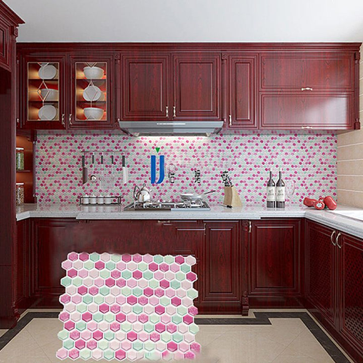 BowLift | Colorful Mosaic Peel & Stick Tile Waterproof for Back Wall