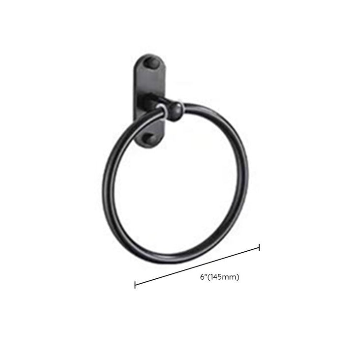 BowLift | Modern Bathroom Accessories Set Towel Holder Black Soap Dish Bath Accessories Set