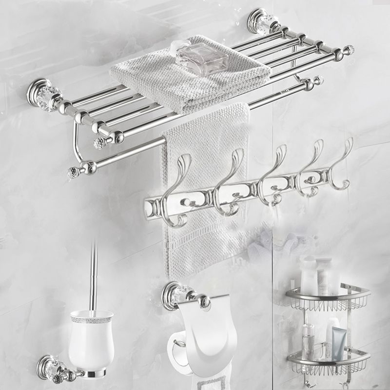 BowLift | Modern Bathroom Accessories Hardware Set Silver Accessories Hardware Set