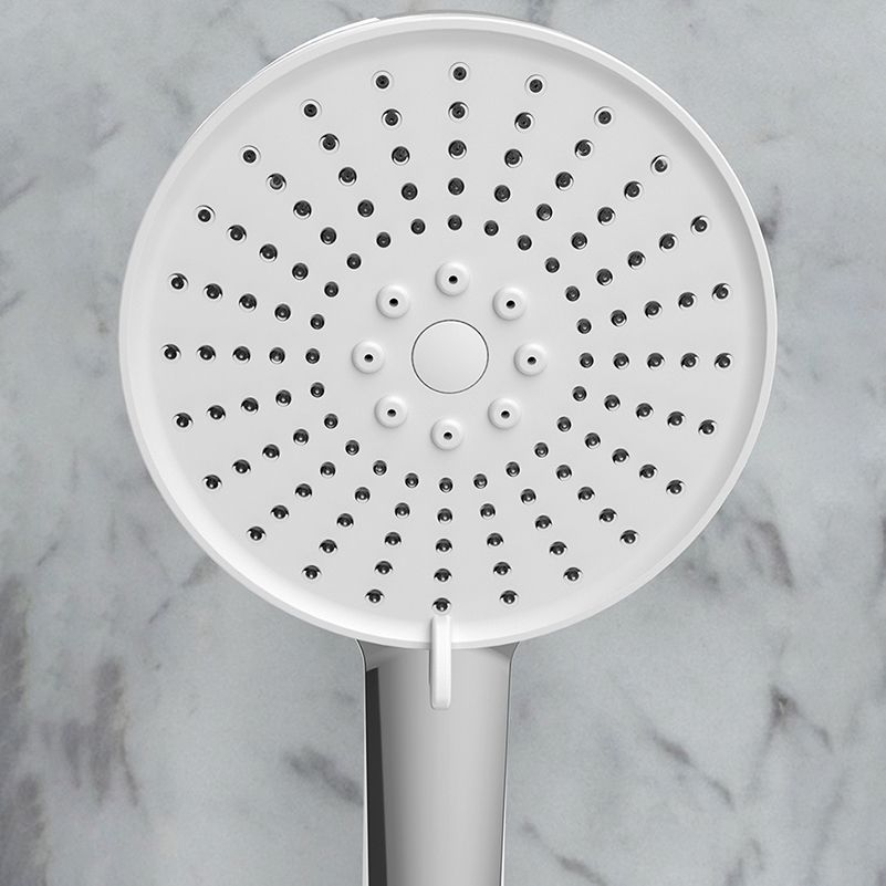 BowLift | Plastic Handheld Showerhead Round Hand Shower with Self-Cleaning