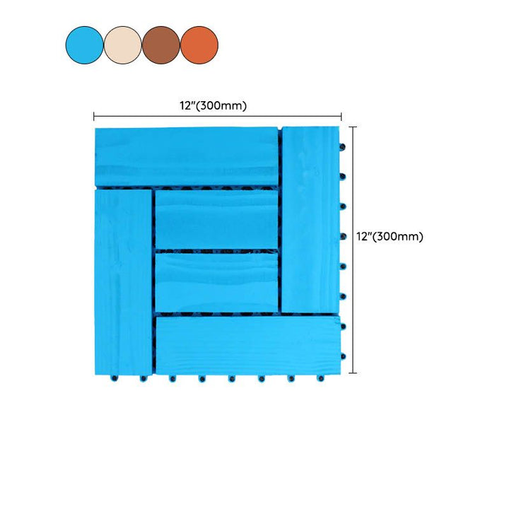 BowLift | Connection Patio Floor Tiles Made of Solid Wood Patio Floor Tiles