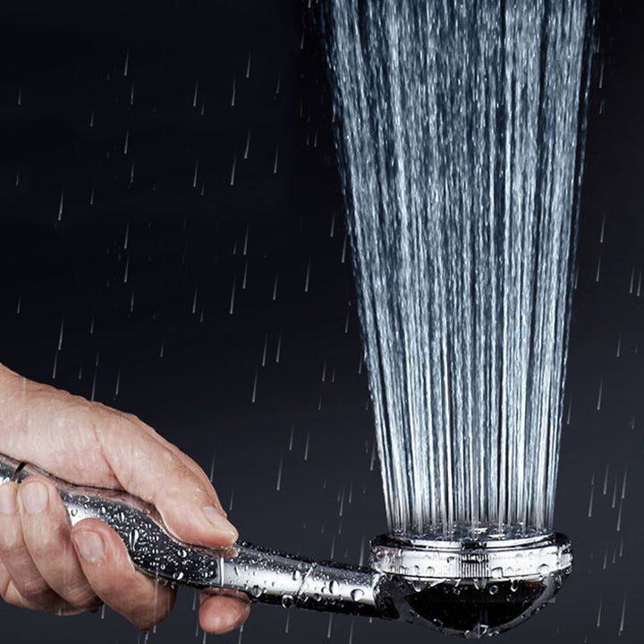 BowLift | Contemporary Brass Round Hand Shower Water Filtration Shower Head