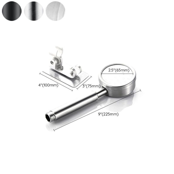 BowLift | Modern Shower Head Stainless Steel Round Metal Handheld Shower Head