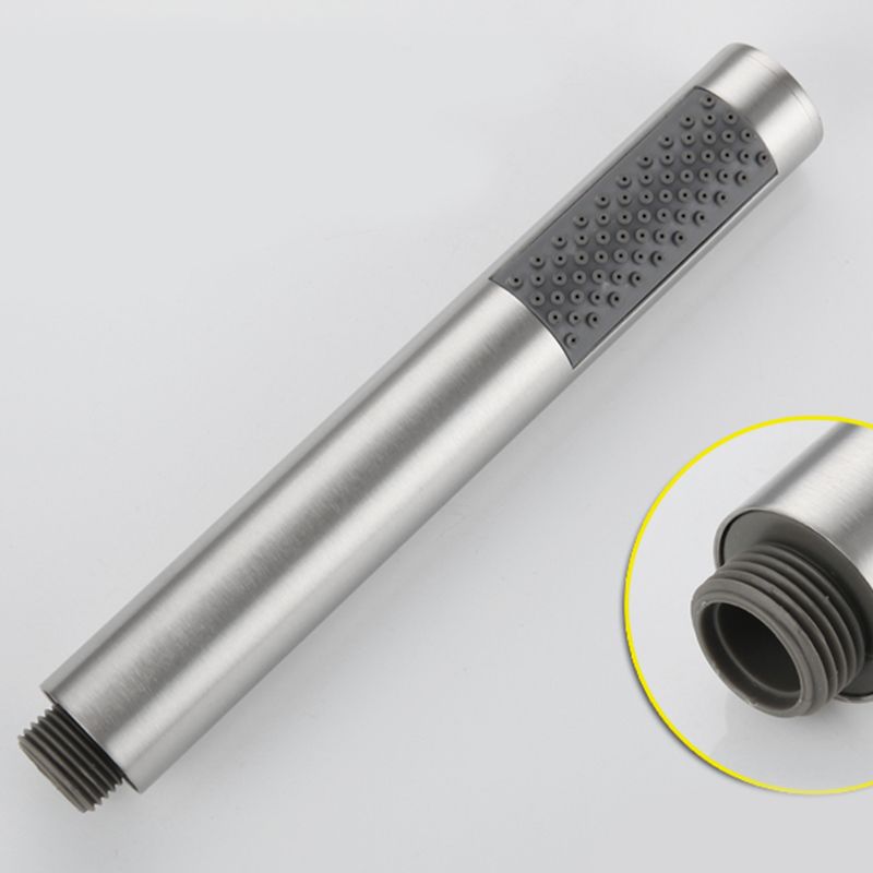 BowLift | Cylindrical Hand Shower with Self-Cleaning Stainless Steel Wall Shower Head