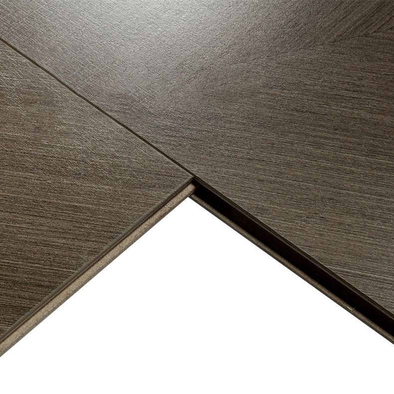 BowLift | Water-resistant laminate click-lock brown wood laminate floor