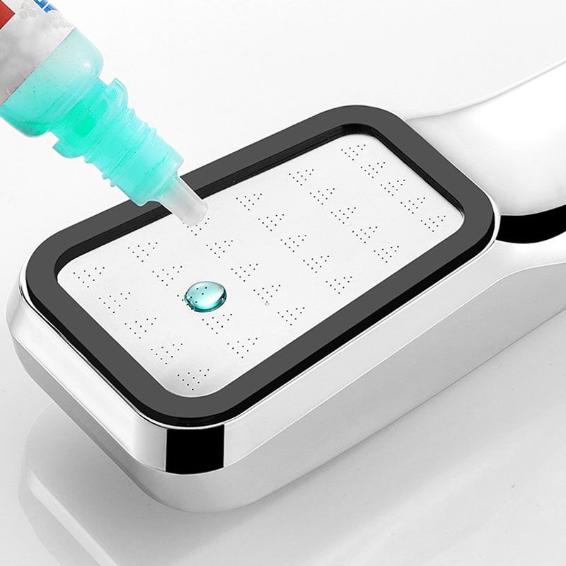 BowLift | Traditional Style Handheld Shower Plastic Handheld Shower with Square Shape