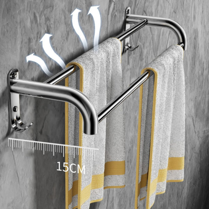 BowLift | Modern Bathroom Accessory as a Single Item or in a Set Polished Chrome Bath Set