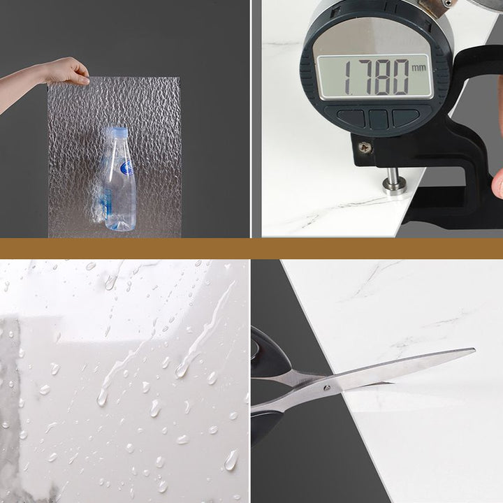 BowLift | Modern Pearl Wall Bowls PVC Wall Access Panel for Peeling and Sticking for Bathroom and Kitchen