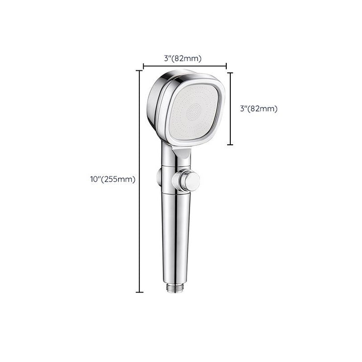 BowLift | Shower Head Bathroom Square Controllable Brass Handheld Shower Head