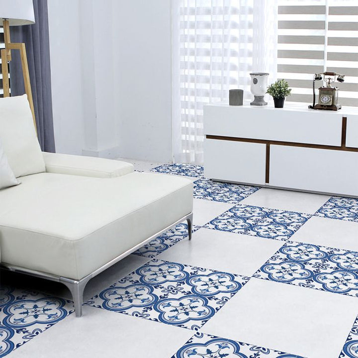 BowLift | Peel and Stick Vinyl Flooring Porcelain Tile Look Vinyl Flooring