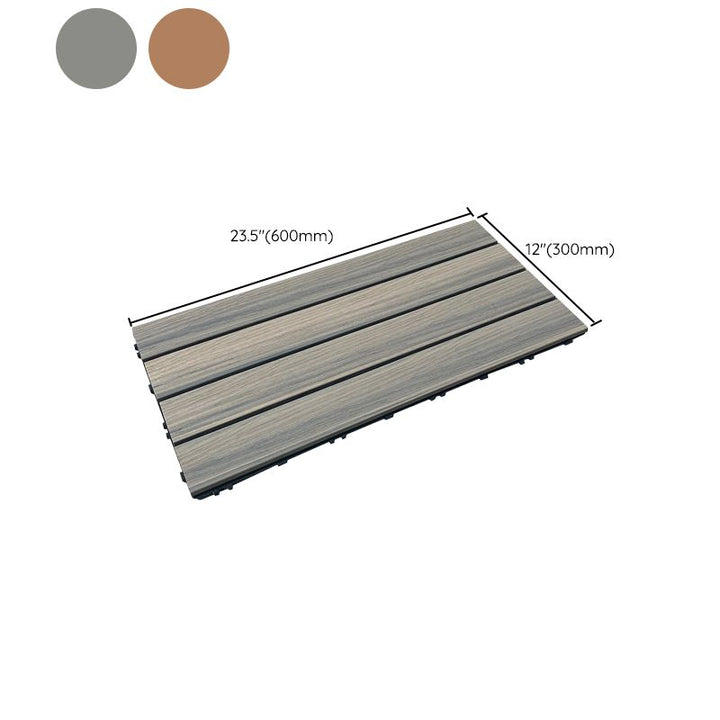 BowLift | Snap garden tiles striped pattern tile set paving slab