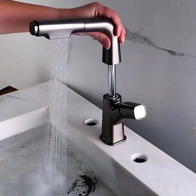 BowLift | Single-Lever Faucet Contemporary Style Basin Faucet for Bathroom