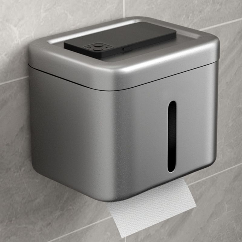 BowLift | Modern gray bathroom hardware set towel rack paper holder bathroom accessory set