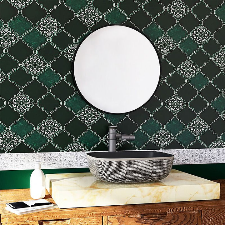 BowLift | Arabesque Peel and Stick Tiles Mosaic Tiles Self-Adhesive Backsplash