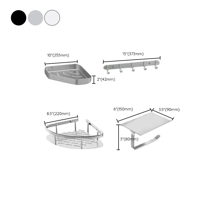 BowLift | Modern Bathroom Accessories Set Paper Holder Bathroom Shelf Bath Hardware Set