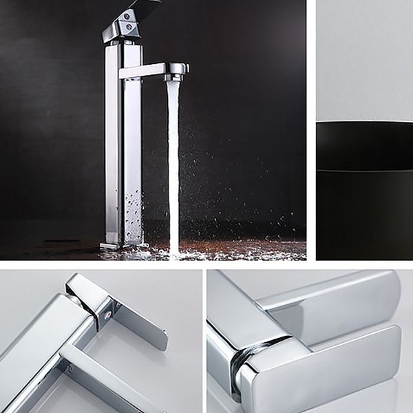 BowLift | Glam Style Faucet Single Handle Basin Faucet for the Bathroom