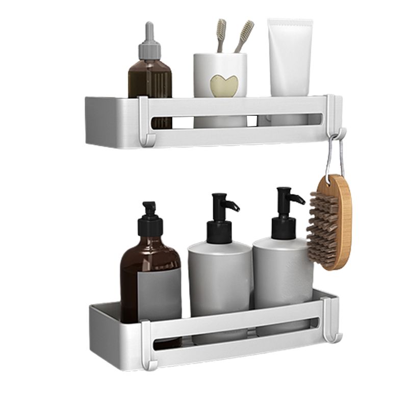 BowLift | Silver Bathroom Set Modern Rust Protection Bathroom Accessories Single or as a Set