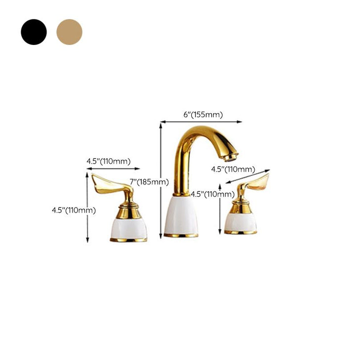 BowLift | Widely Used Bathroom Faucet 3 Hole Round Sink Faucet