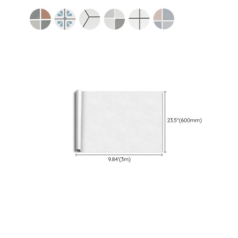 BowLift | Modern Tile Peel & Stick PVC Grid Pattern Self-Adhesive Wallpaper