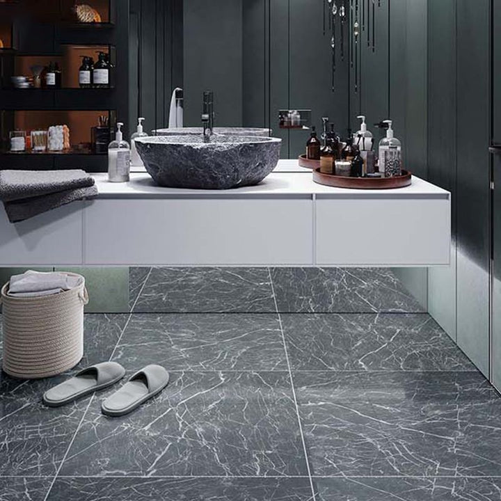 BowLift | Modern Square Wallpaper Single Tile PVC Peel & Stick Subway Tile for Shower