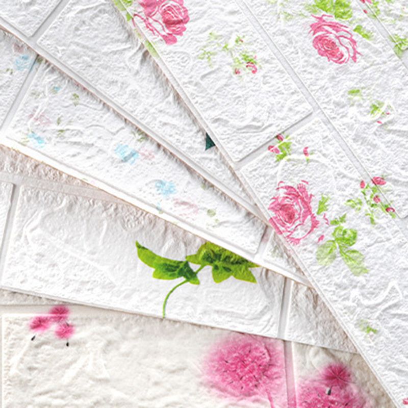 BowLift | Farmhouse Beadboard PVC Wall Access Panel Peel and Stick Wall Tile Set of 2