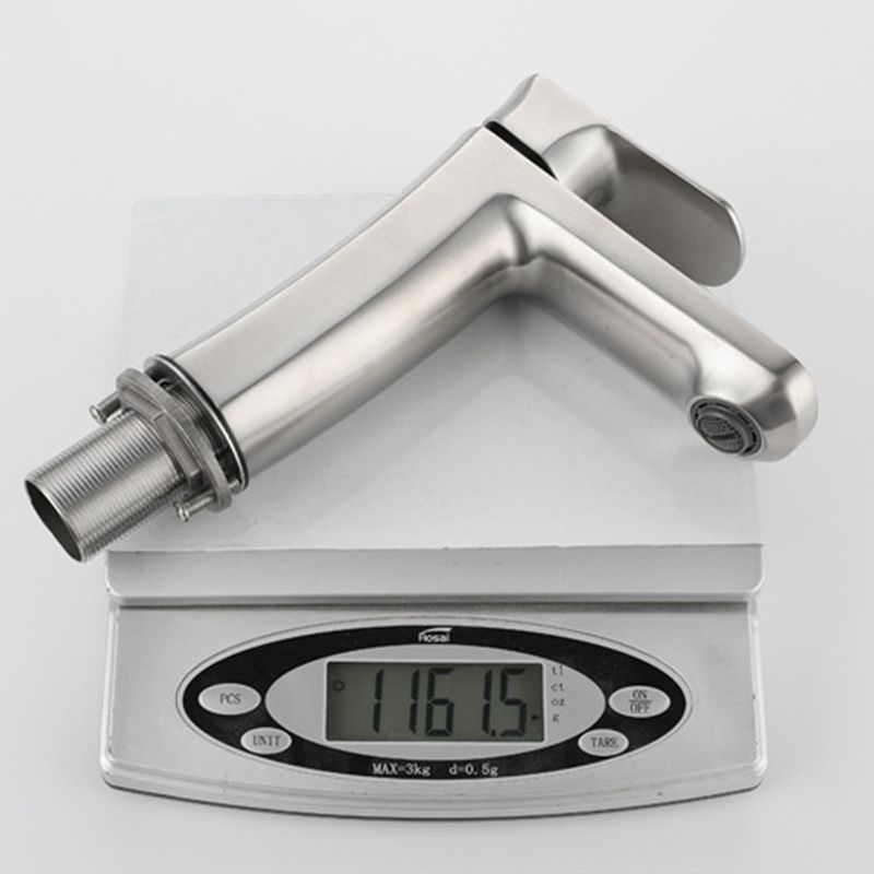BowLift | Square 1-Handle Basin Faucet 1 Hole Basin Faucet