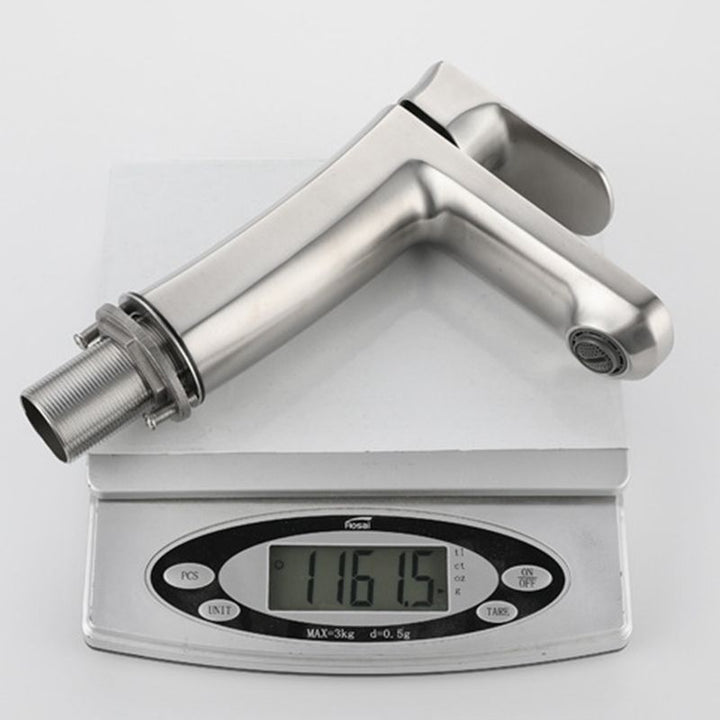 BowLift | Square 1-Handle Basin Faucet 1 Hole Basin Faucet