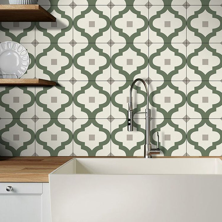 BowLift | Field Tile Wallpaper Square PVC Removable and Adhesive Back Wall Tile
