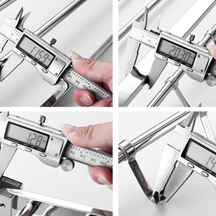 BowLift | Contemporary Metal Bathroom Accessories Single Piece or as Set with Paper Holder