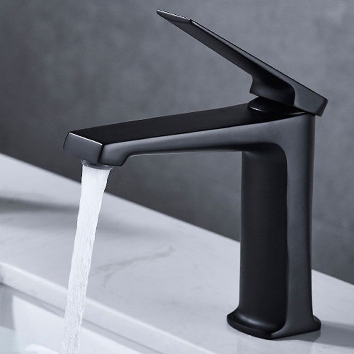BowLift | Modern basin tap lever handle copper low arc basin tap