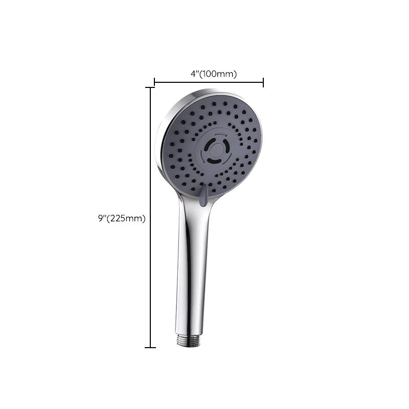 BowLift | Round Shower Head Plastic Shower Head with Adjustable Spray Pattern