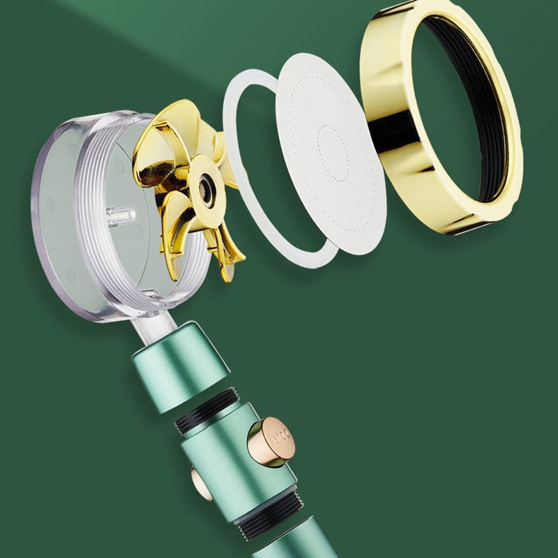 BowLift | Modern Shower Head for the Bathroom 2-Jet Massage Rain Shower Round Wall Mounted Shower Head