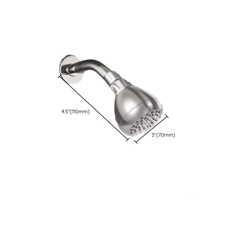 BowLift | Modern Style Handheld Showerhead Wall Mount Round Standard Showerhead