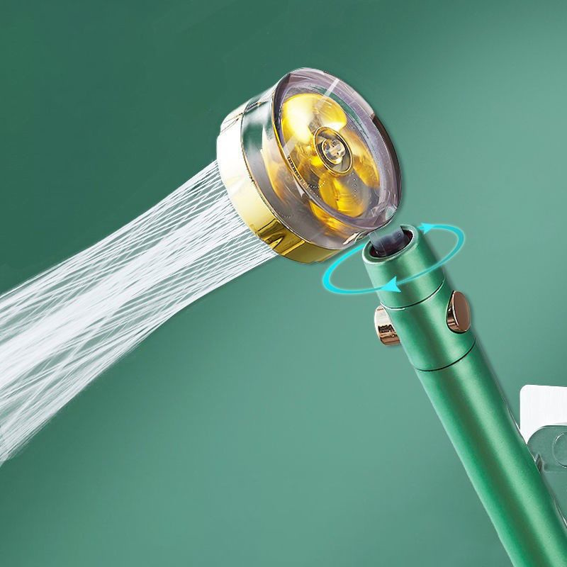 BowLift | Modern Shower Head for the Bathroom 2-Jet Massage Rain Shower Round Wall-Mounted Shower Head