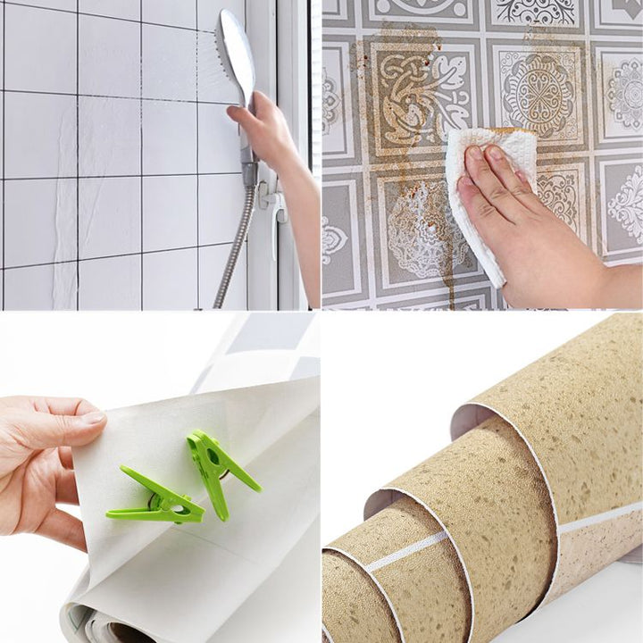 BowLift | PVC waterproof mosaic tile for bathroom splash protection scratch-resistant