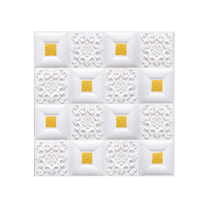 BowLift | Modern Pearl Wall Bowls PVC Wall Access Panel Peel and Stick Wall Tile Set of 10
