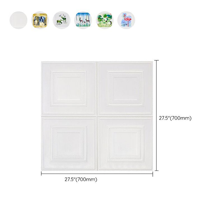 BowLift | Modern Wall Panel Cartoon Print Peel and Stick Waterproof Wall Panel