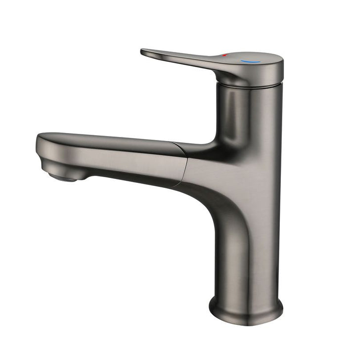 BowLift | Simplicity Brass Sink Faucet Low Arc Single Color Centerset Vanity Faucet for the Bathroom