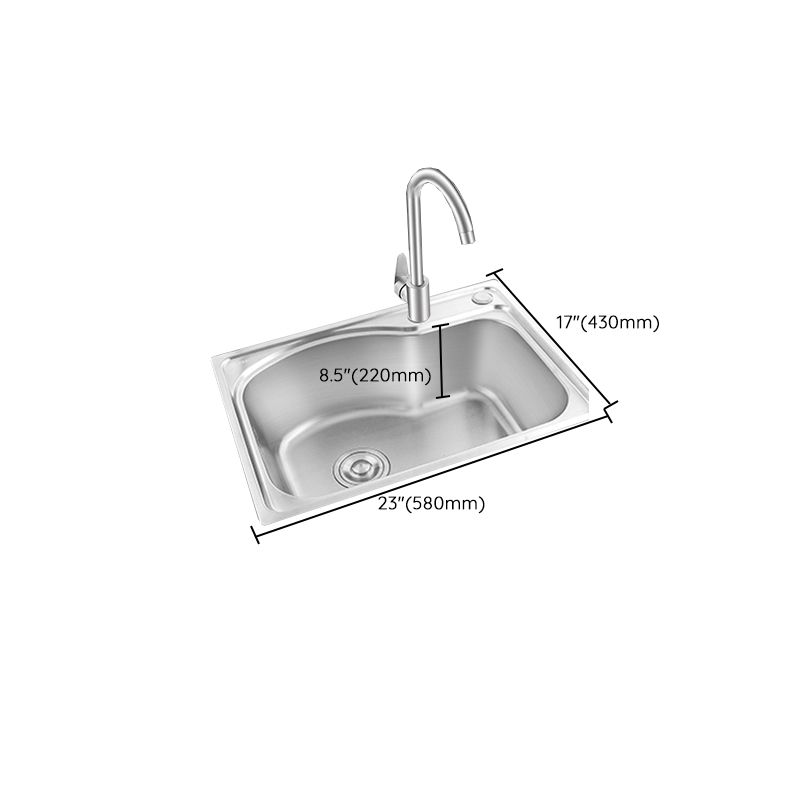 BowLift | Modern bar prep mirror stainless steel with faucet workstation strip