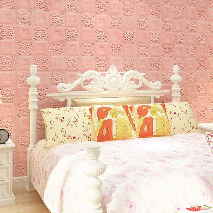 BowLift | Modern Wall Panel Peel and Stick Texture Effect Design Square Wall Panel