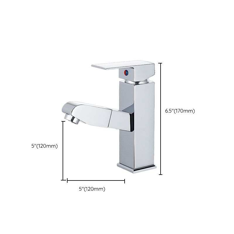 BowLift | Modern Retractable Single Handle Basin Faucet Bathroom Sink Faucet