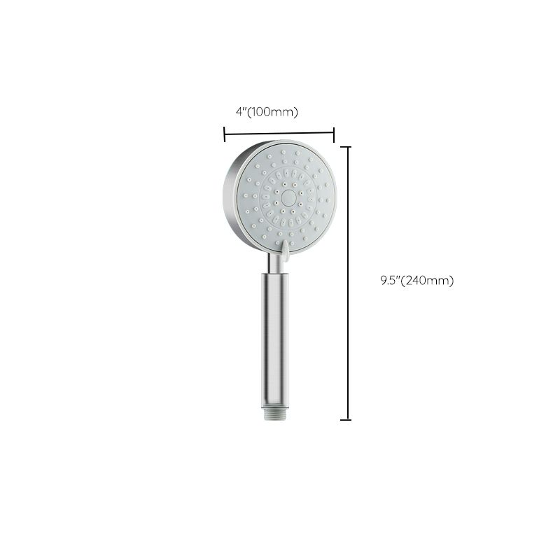 BowLift | Stainless Steel Round Hand Shower Adjustable Spray Pattern Shower Head