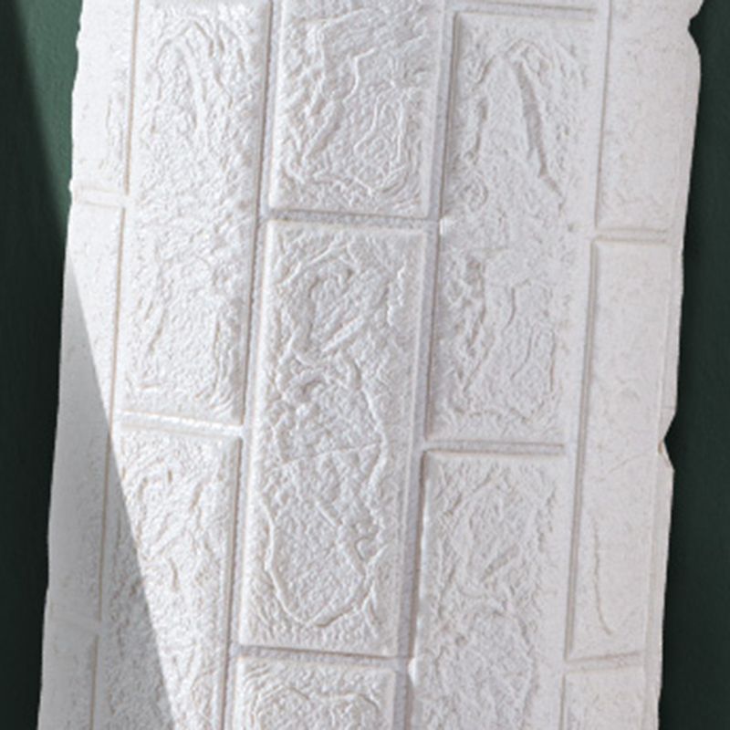 BowLift | Modern wall-ceiling element for sticking with 3D embossing in white