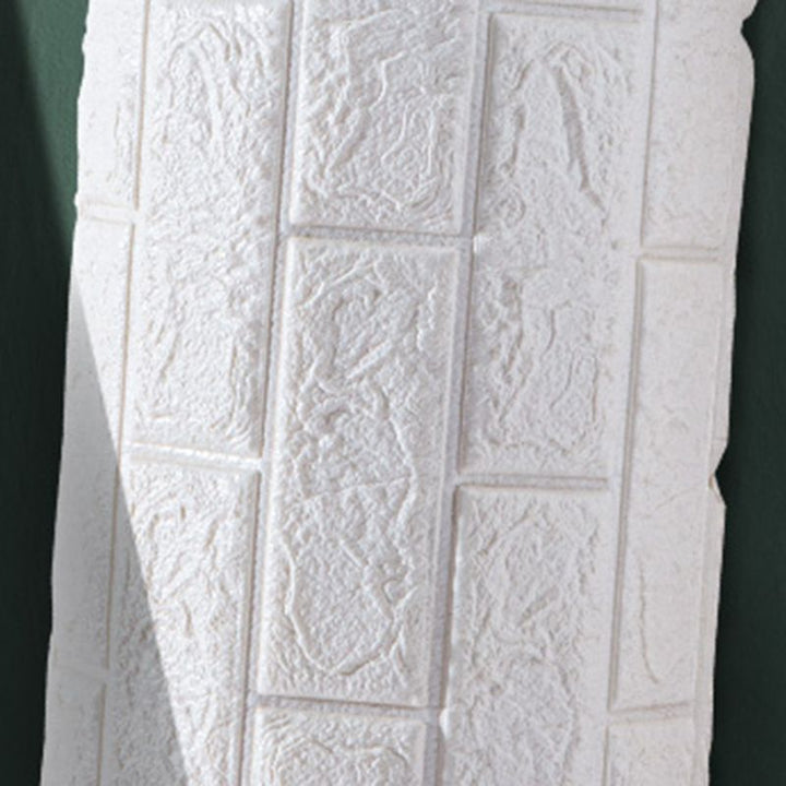 BowLift | Modern wall-ceiling element for sticking with 3D embossing in white