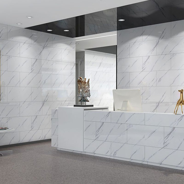 BowLift | PVC Wall Panel Rectangle Waterproof Wall Cladding for the Living Room