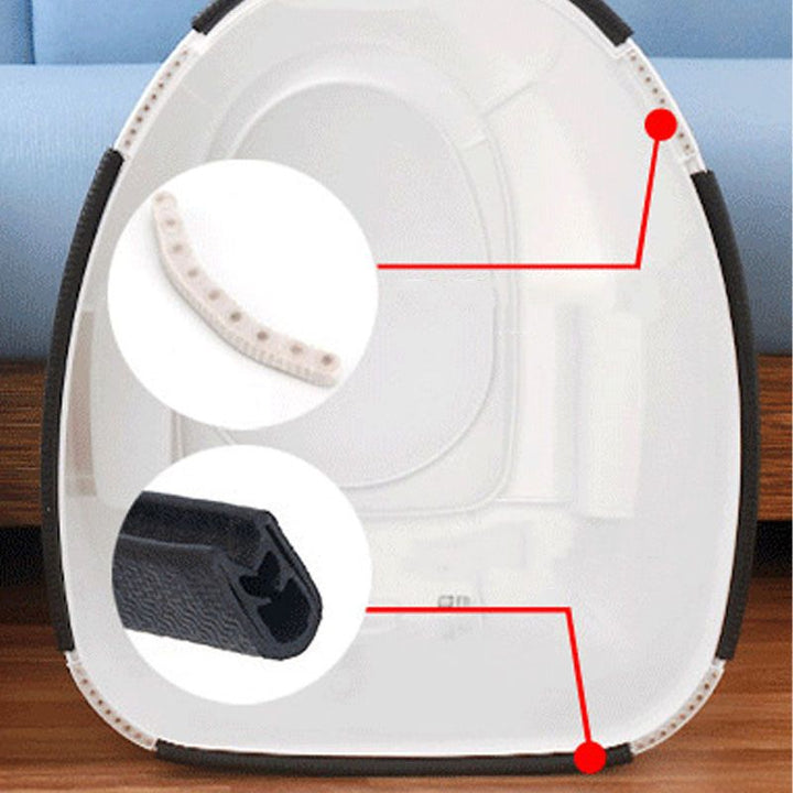 BowLift | Contemporary Plastic Floor-Mounted Toilet Bowl with Seat for the Bathroom