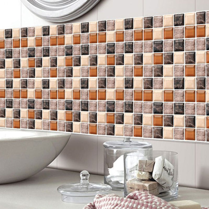 BowLift | Mosaic Tiles Wallpaper PVC Waterproof Peel & Stick Mosaic Tiles