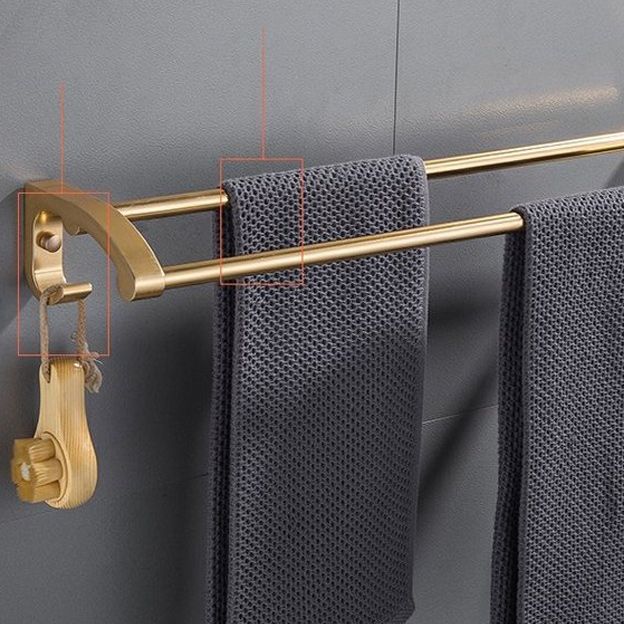 BowLift | Gold 7-piece Bathroom Accessory Set Vintage Bathroom Accessory Set